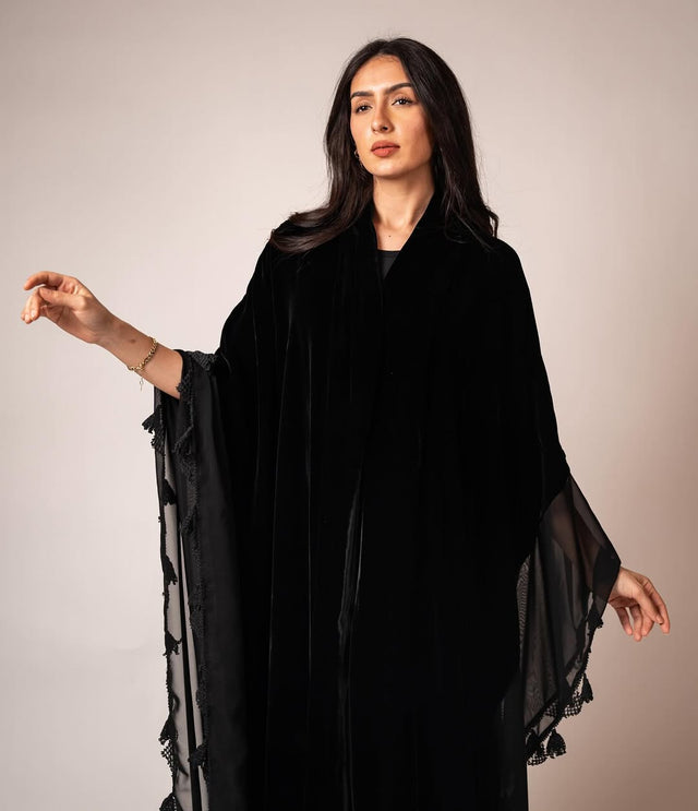 FW24R030 - BK ABAYA - RIBBON - MIRA Y MANO