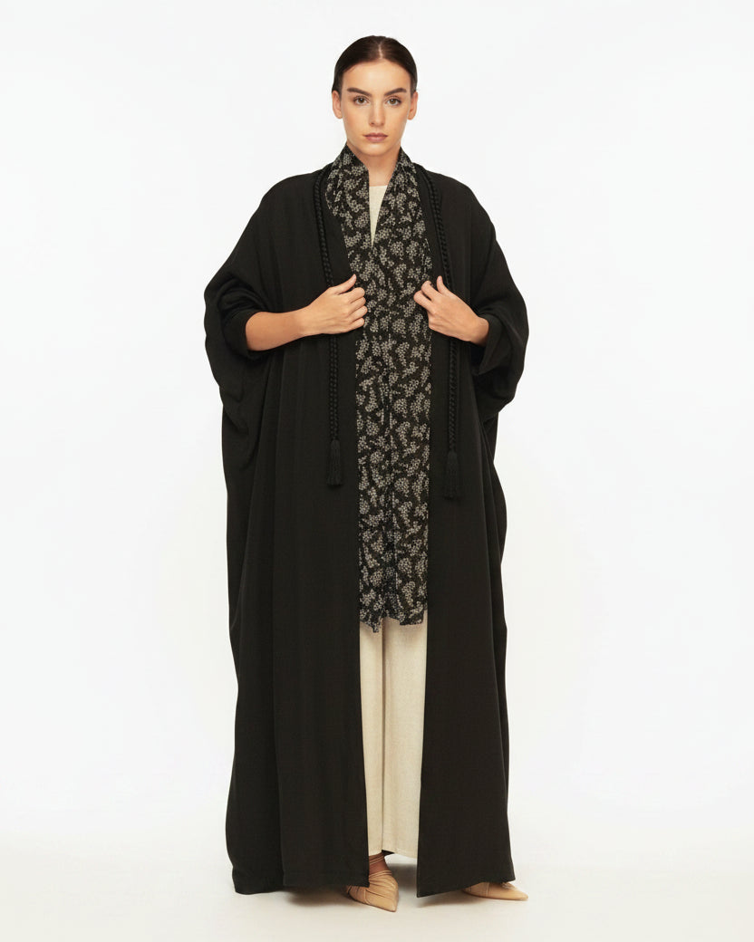 FW24R092 - BK ABAYA - RIBBON - MIRA Y MANO
