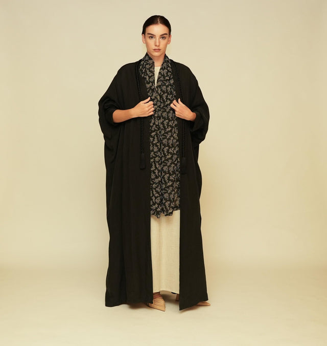 FW24R092 - BK ABAYA - RIBBON - MIRA Y MANO