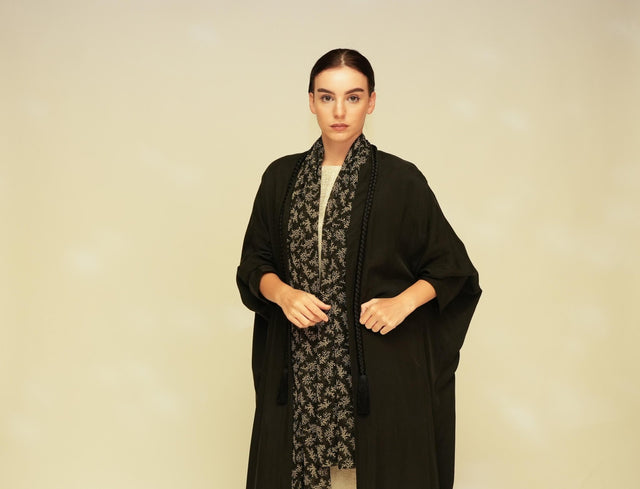 FW24R092 - BK ABAYA - RIBBON - MIRA Y MANO