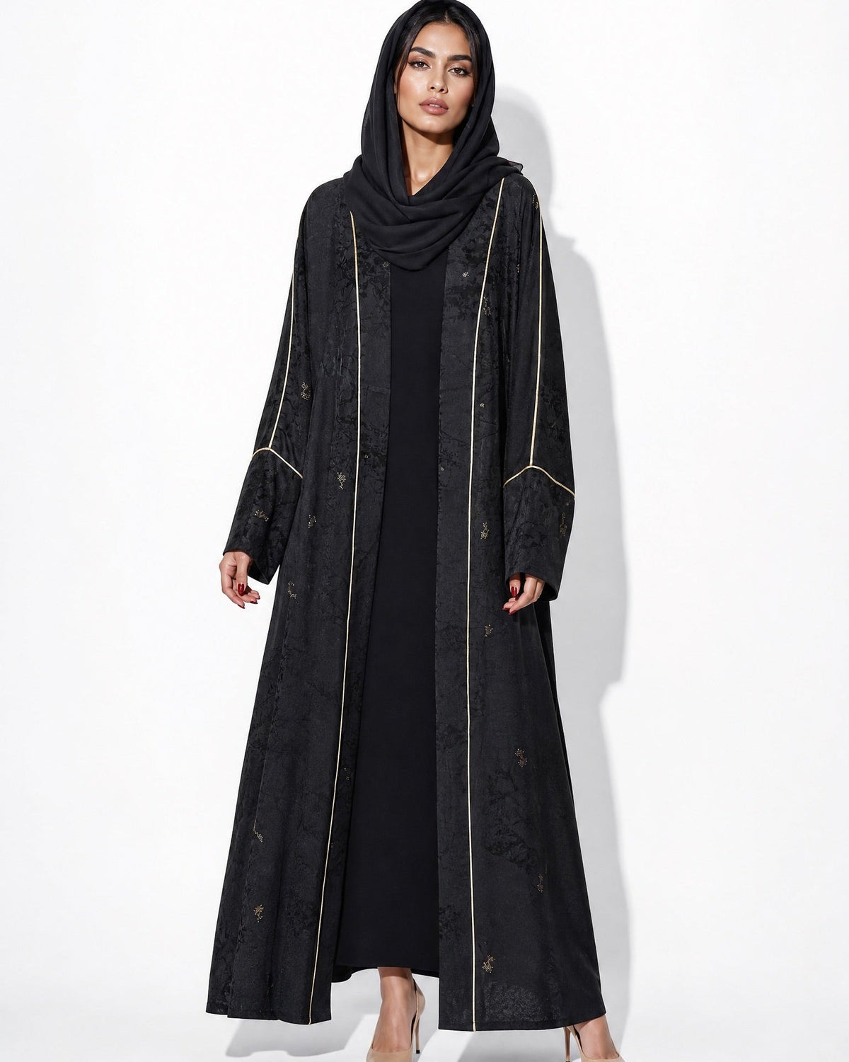عباية SS25R012-BK – صورة المنتج 1