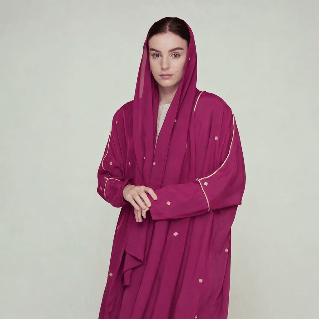 SS25R012 - FU RIBBON ABAYA - MIRA Y MANO