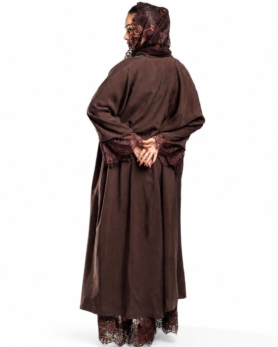SS26RE02-BR ABAYA - RIBBON - MIRA Y MANO