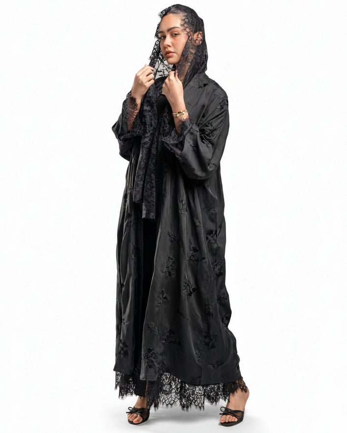 SS26RE03-BL ABAYA - RIBBON - MIRA Y MANO