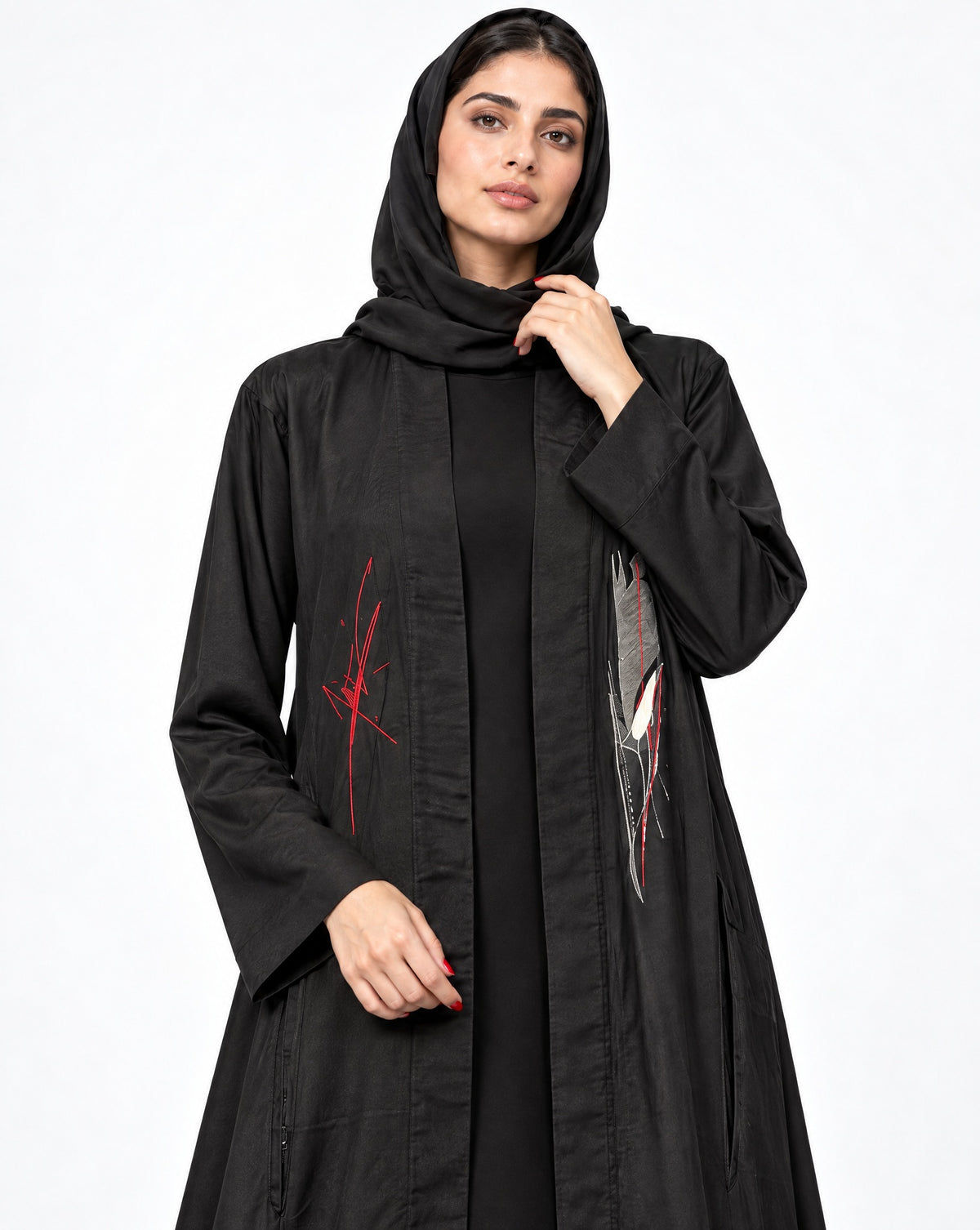 Aliya2 – طقم عباية أسود