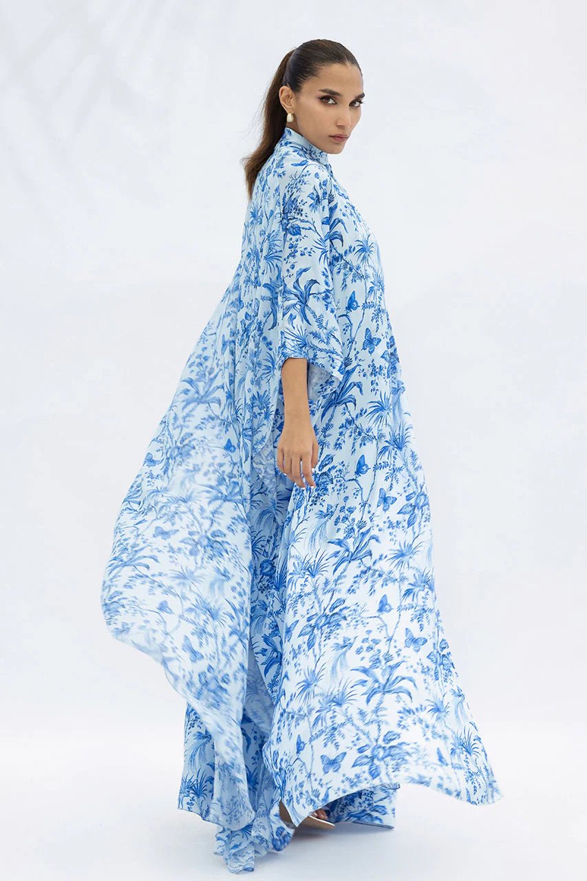 FL - 25 - 103 - BL ABAYA SET - SANIA MASKATIYA - MIRA Y MANO