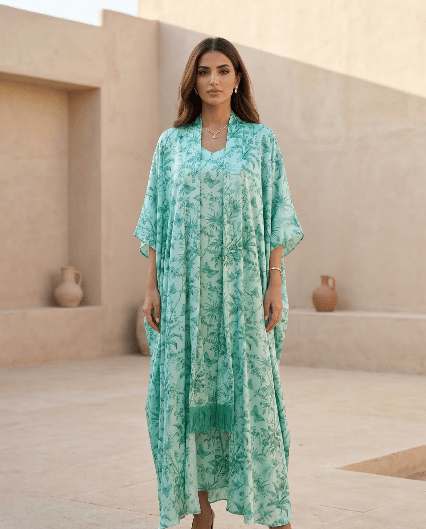 FL - 25 - 103 - TR ABAYA SET - SANIA MASKATIYA - MIRA Y MANO