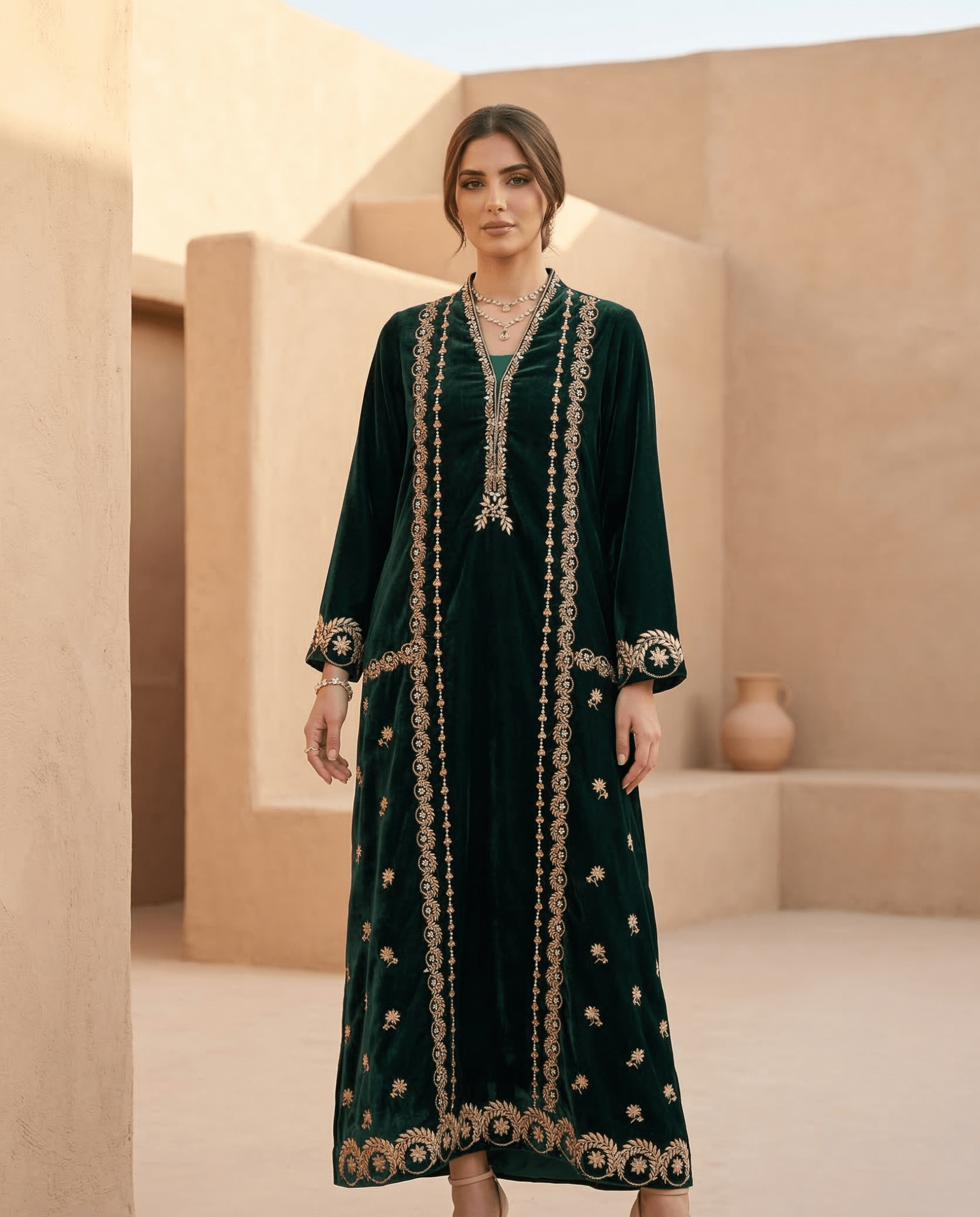 PD25RG366 KAFTAN - SANIA MASKATIYA - MIRA Y MANO