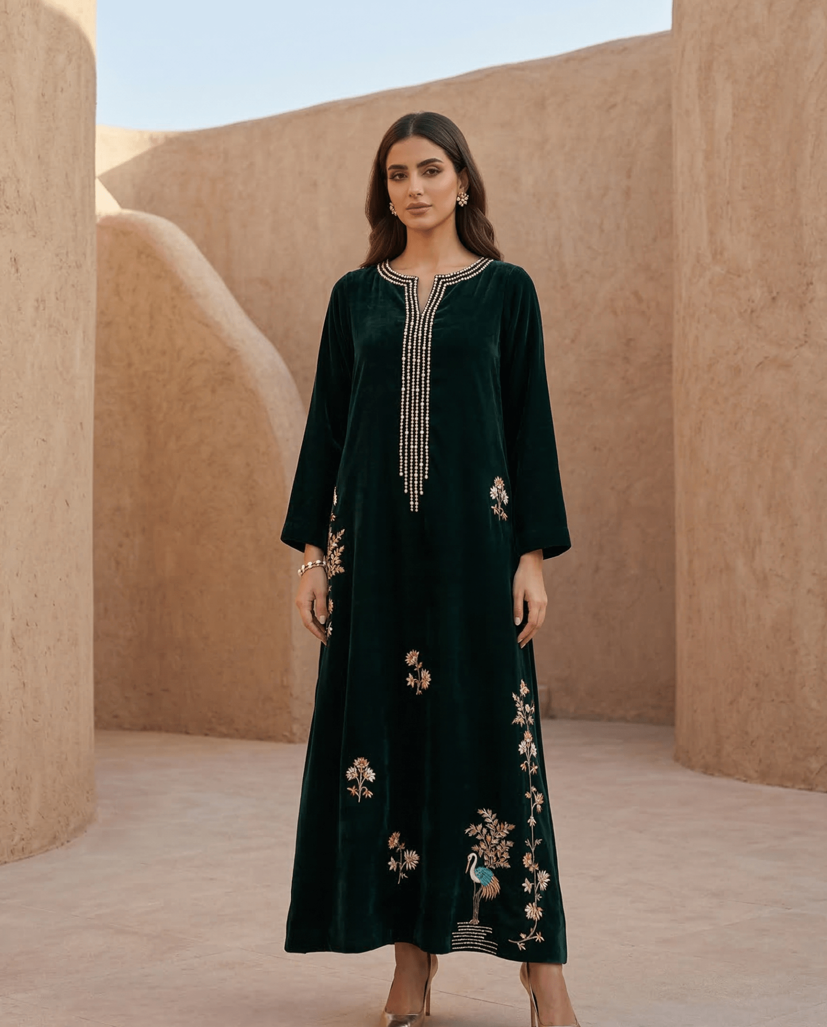 PD25RG375 KAFTAN - SANIA MASKATIYA - MIRA Y MANO