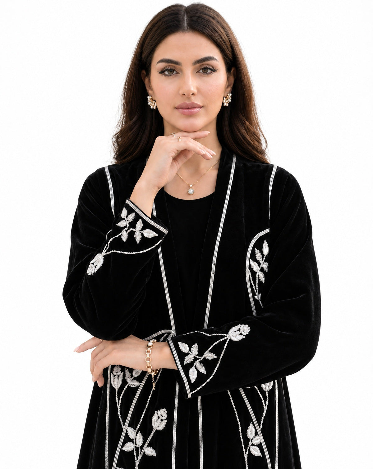 PD25RG377 ABAYA SET - MIRA Y MANO