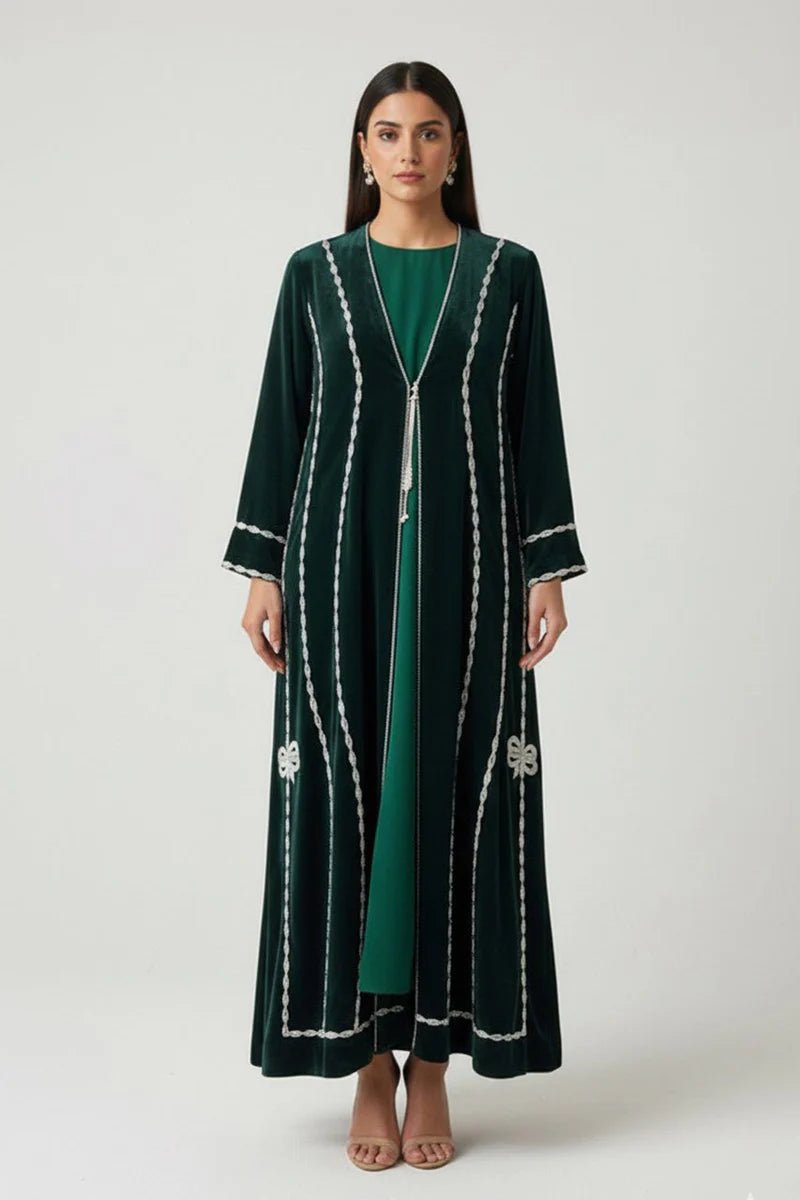 PD25RG380 ABAYA SET - SANIA MASKATIYA - MIRA Y MANO