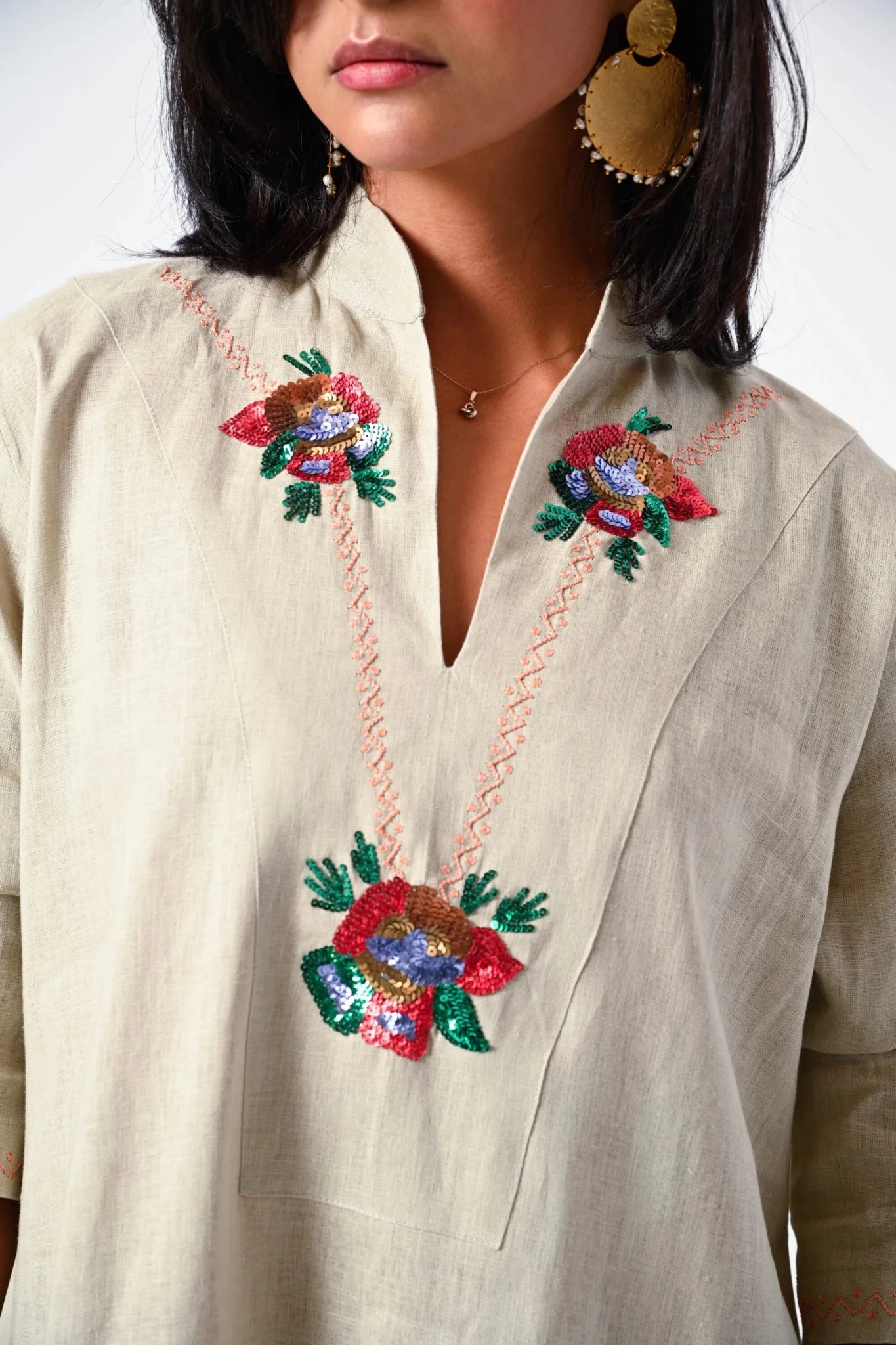 SISLKHEG KAFTAN - SARA INTABI - MIRA Y MANO