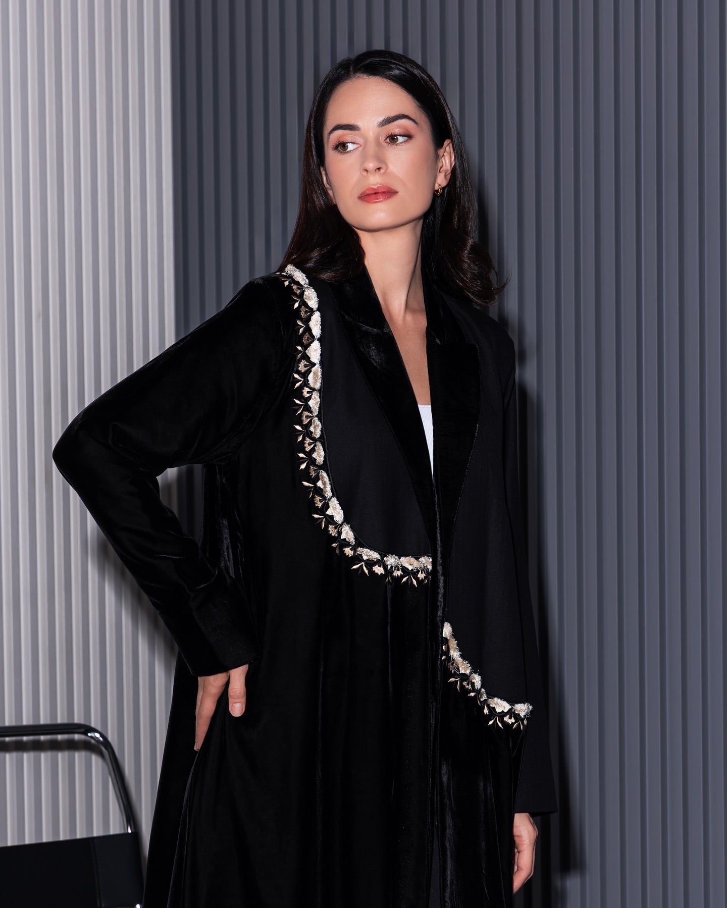 VBLAZER ABAYA COAT - SASH - MIRA Y MANO