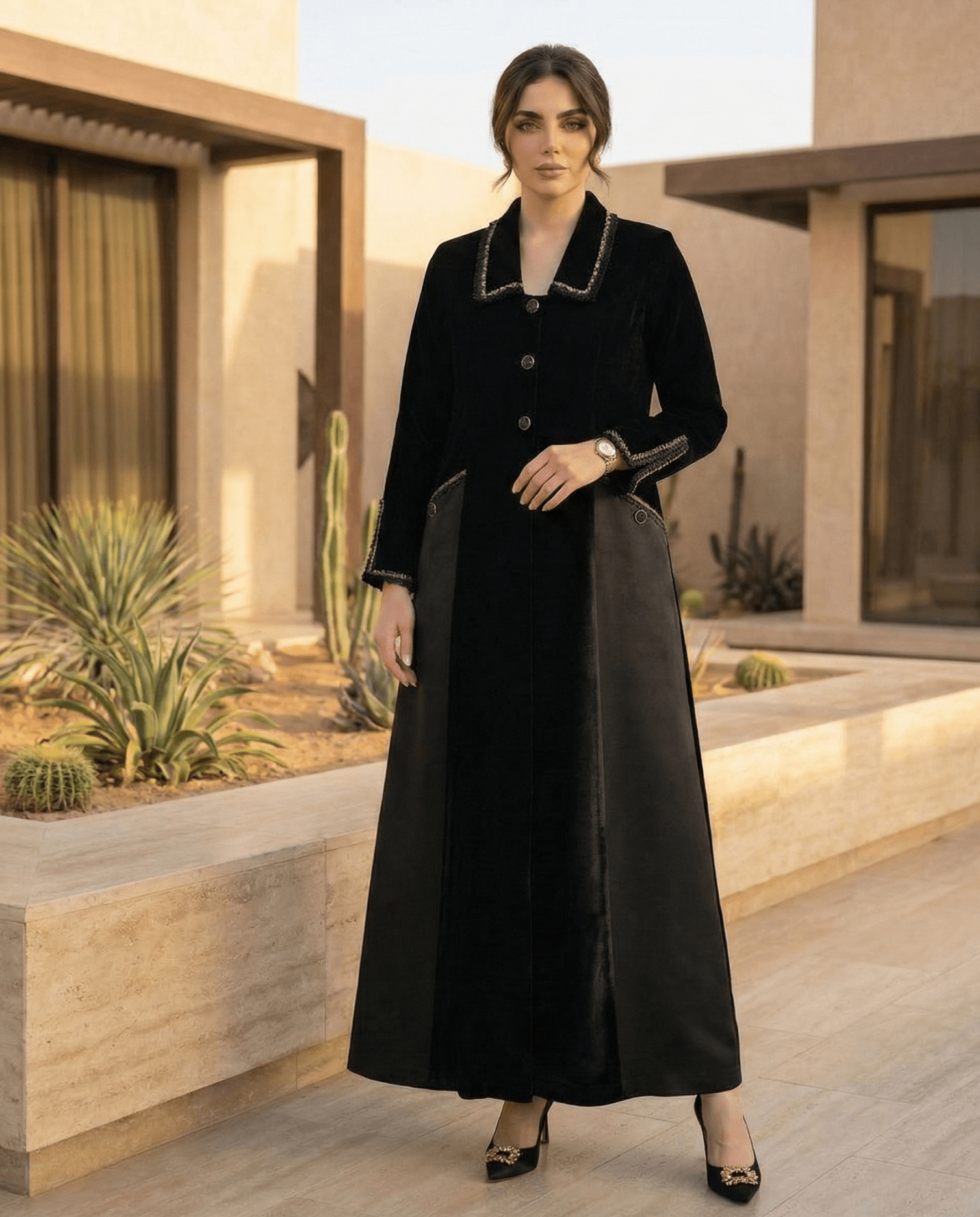 ANA - 512 ABAYA COAT - SCYCLE - MIRA Y MANO