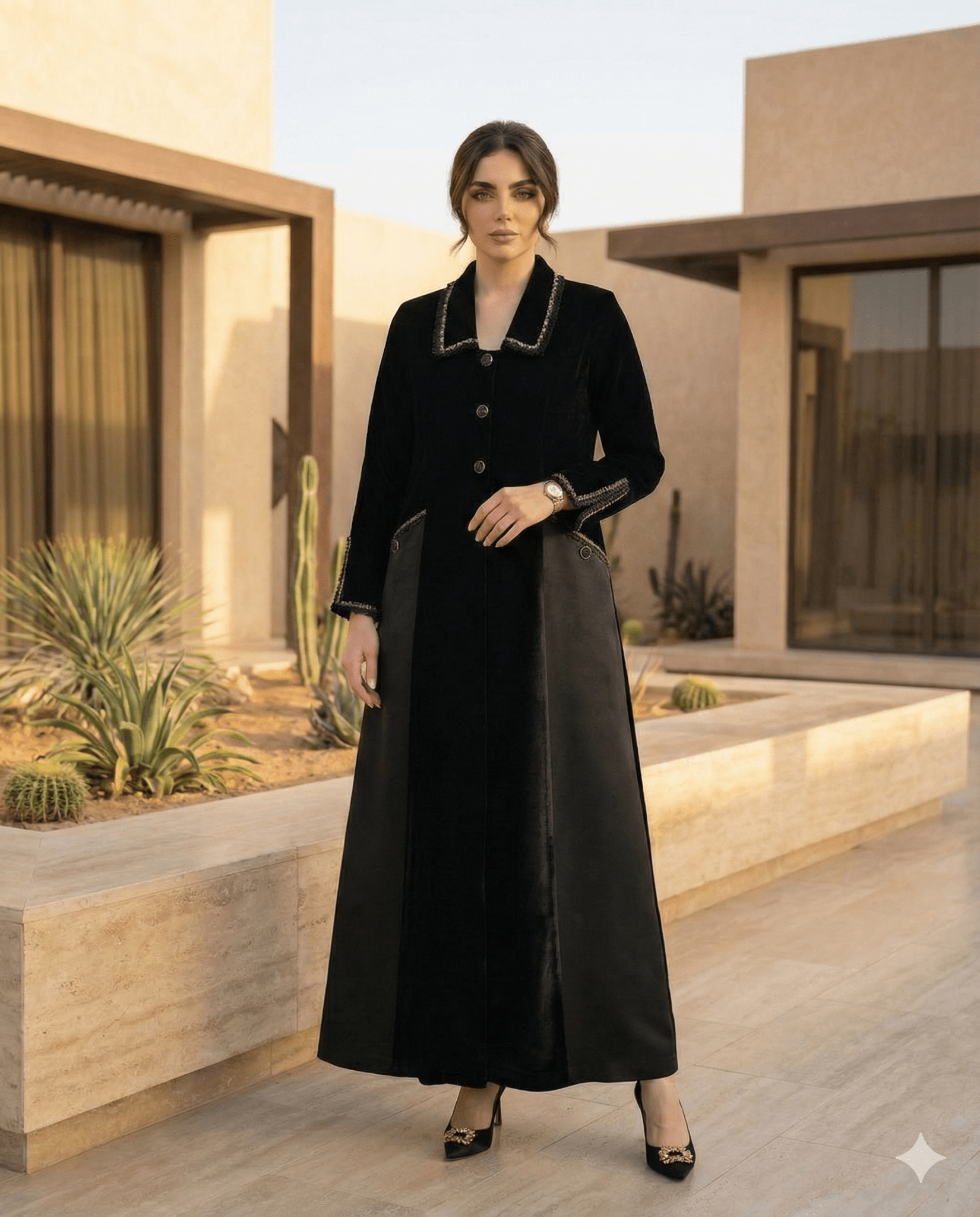 ANA - 512 ABAYA COAT - SCYCLE - MIRA Y MANO