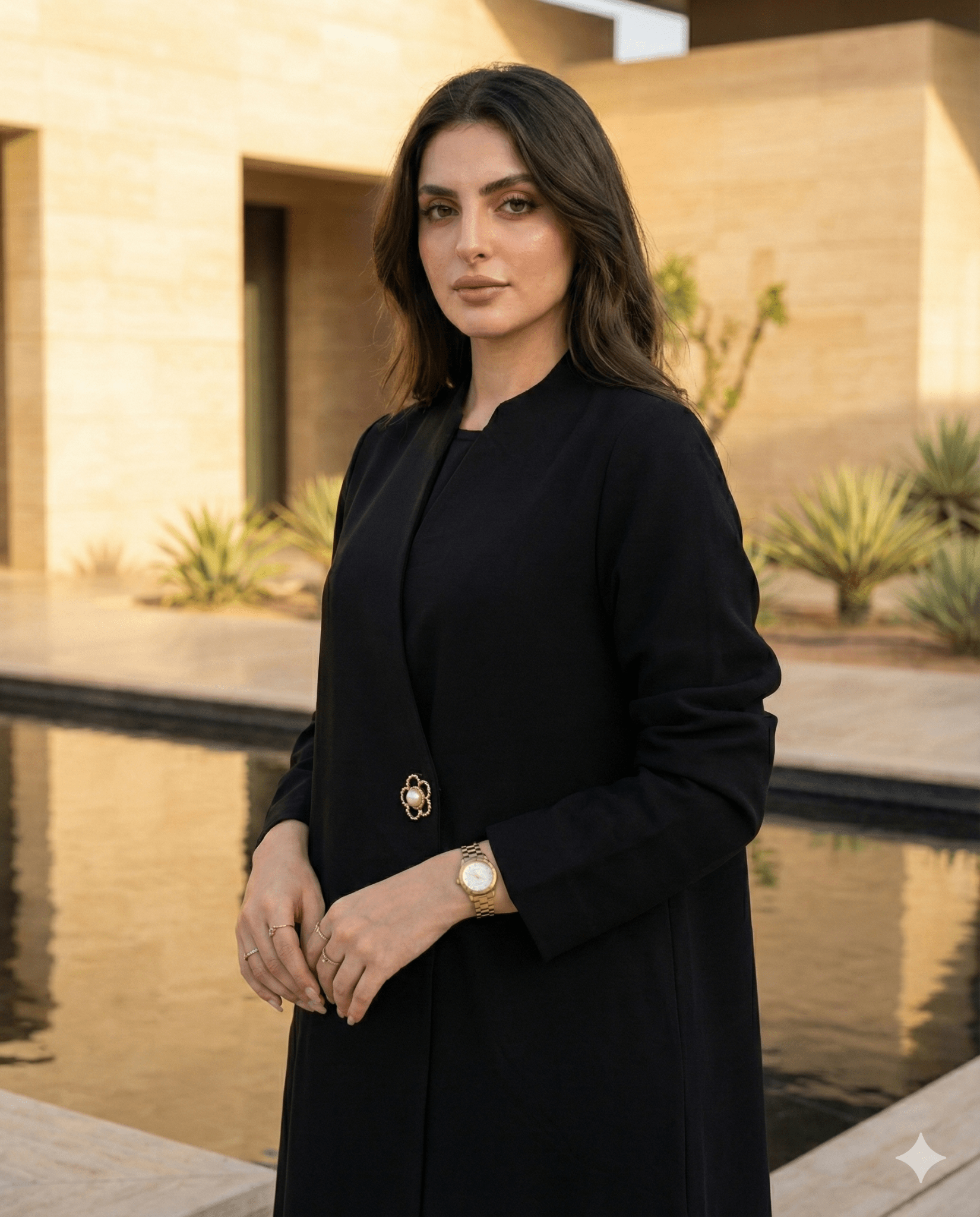 CODE - 38 - BLK ABAYA - SCYCLE - MIRA Y MANO