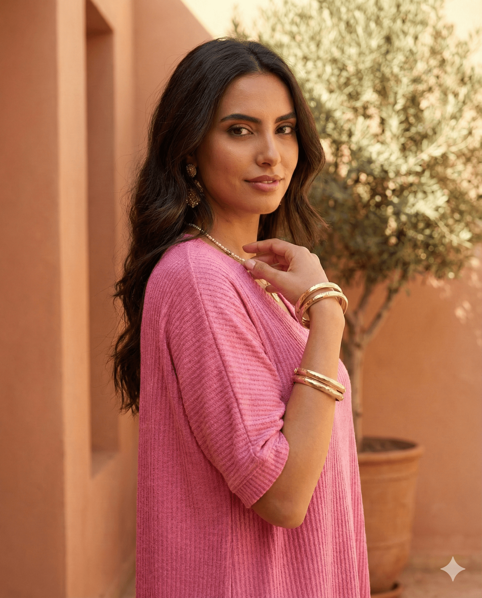 GANDOURA - PK JALABIAH - SHABAKA - MIRA Y MANO