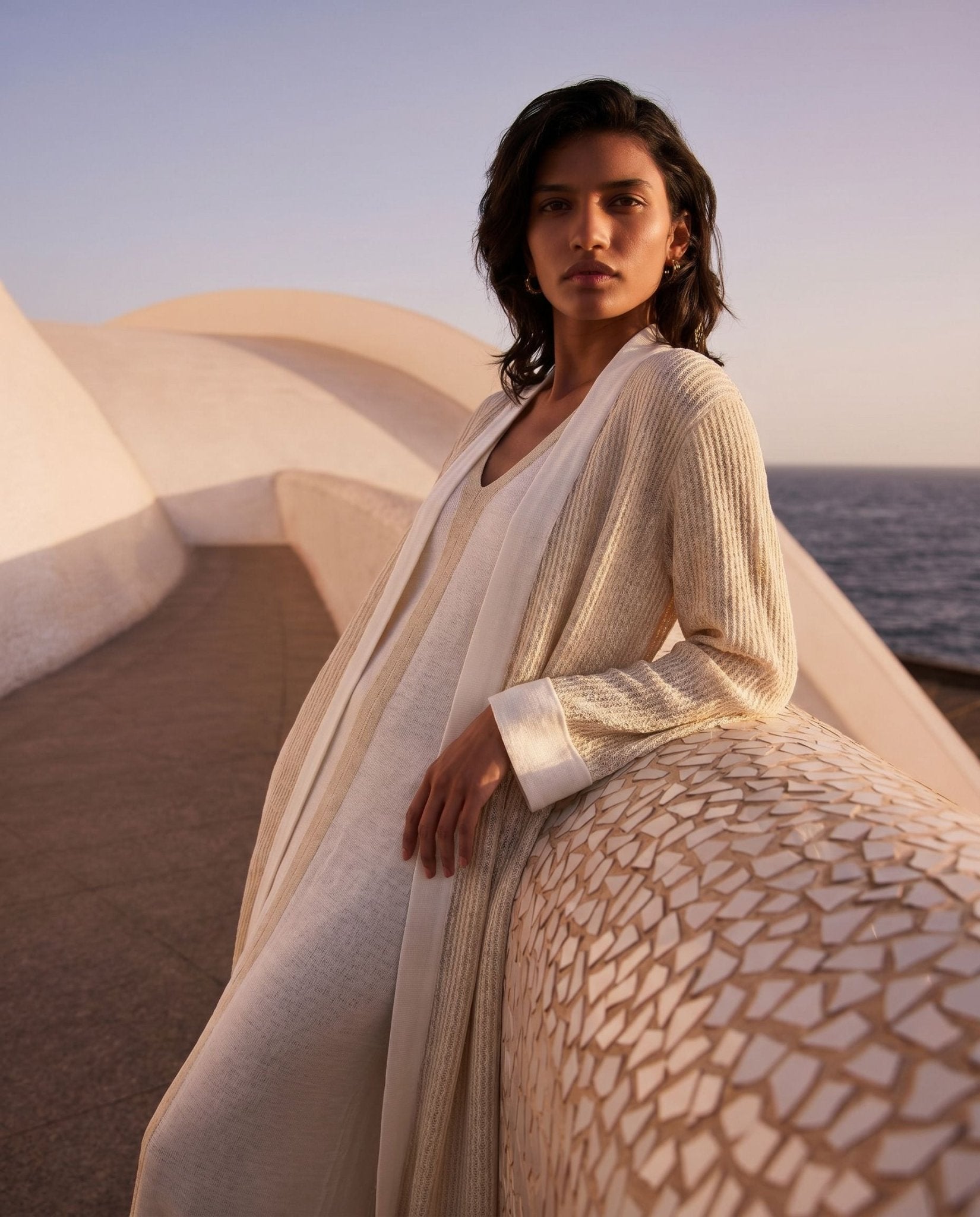 JAMEELA V2 ABAYA SET - SHABAKA - MIRA Y MANO