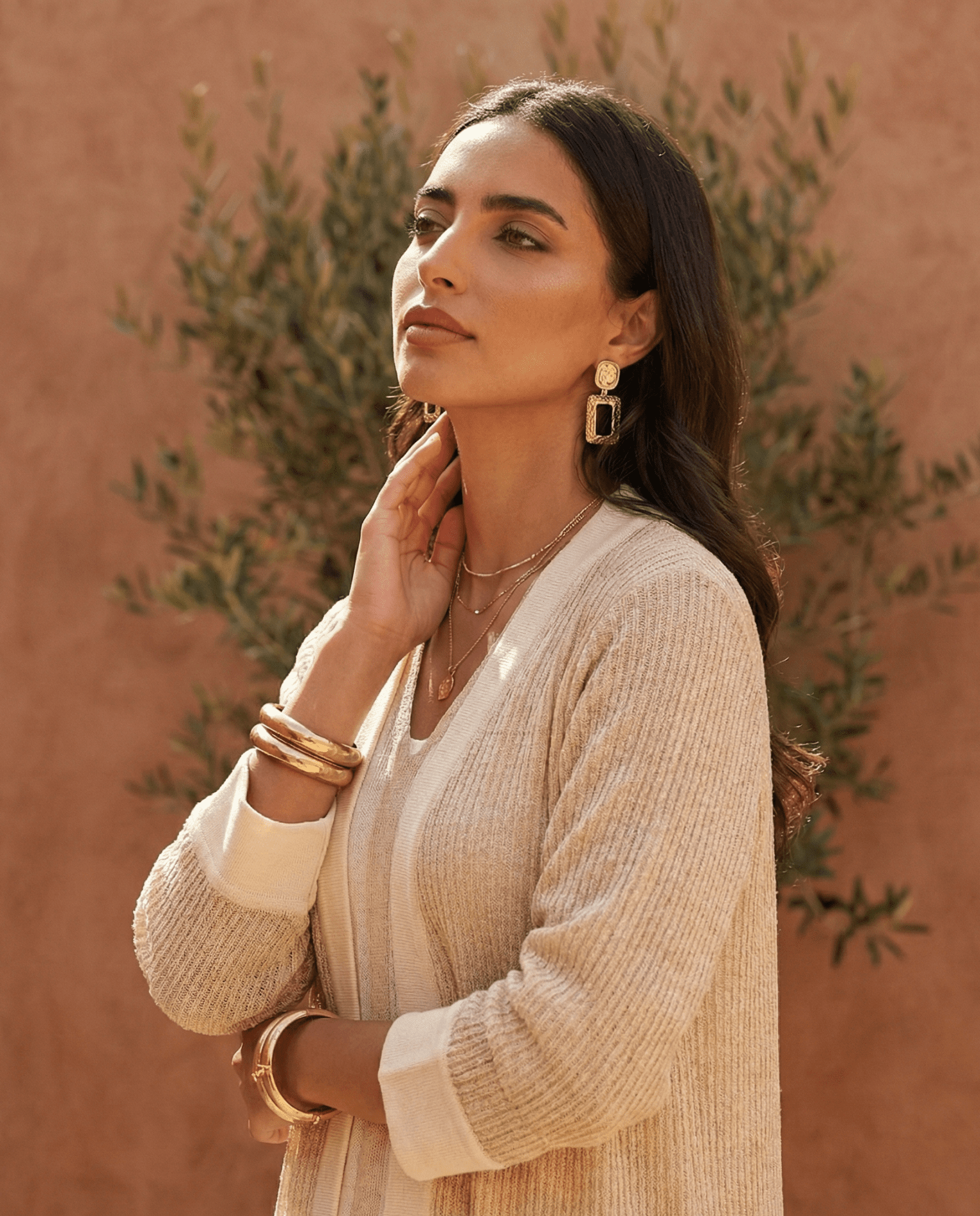 JAMEELA V2 ABAYA SET - SHABAKA - MIRA Y MANO