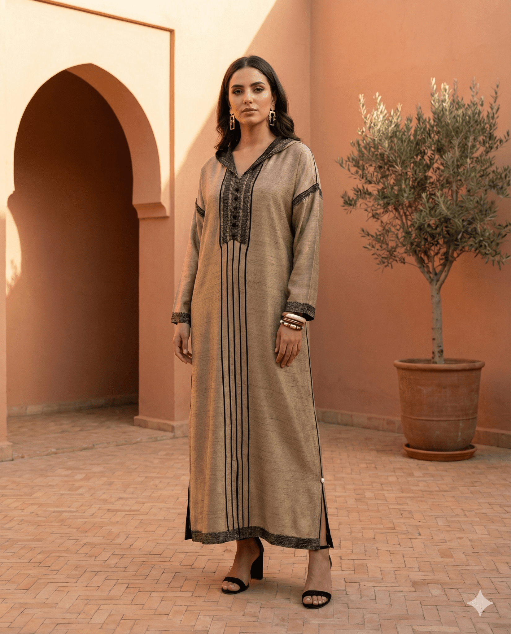 JELLABA - TN JALABIAH - SHABAKA - MIRA Y MANO