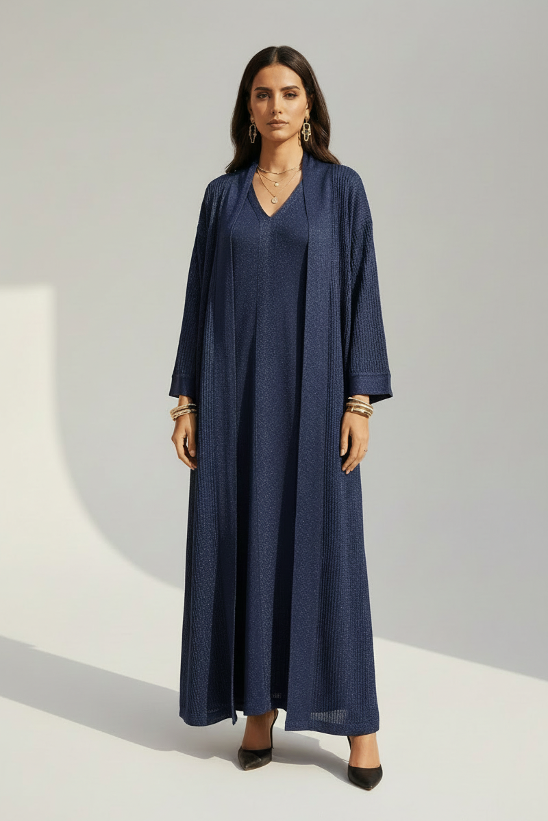 MARYAM V3 - NY ABAYA SET - SHABAKA - MIRA Y MANO