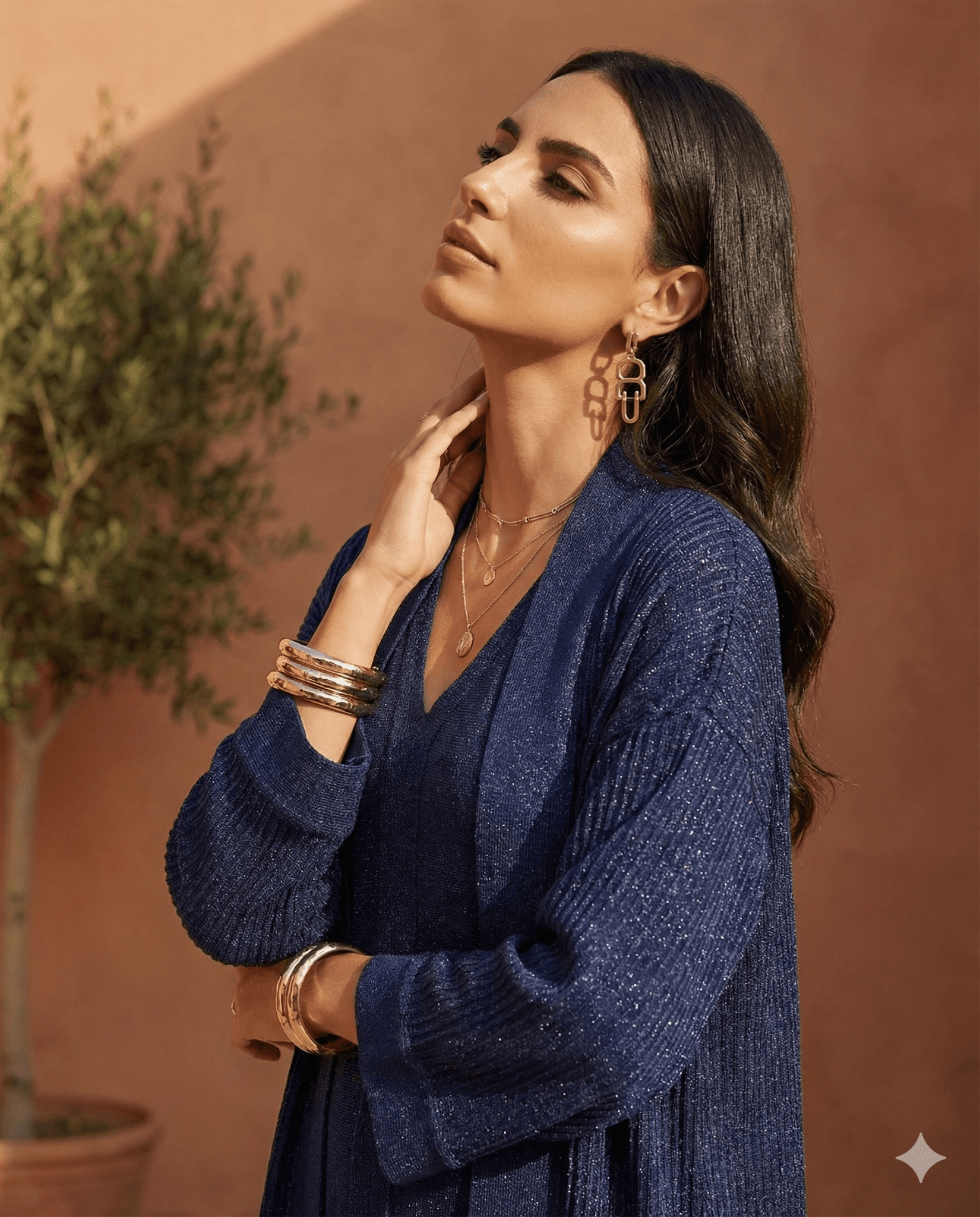 MARYAM V3 - NY ABAYA SET - SHABAKA - MIRA Y MANO