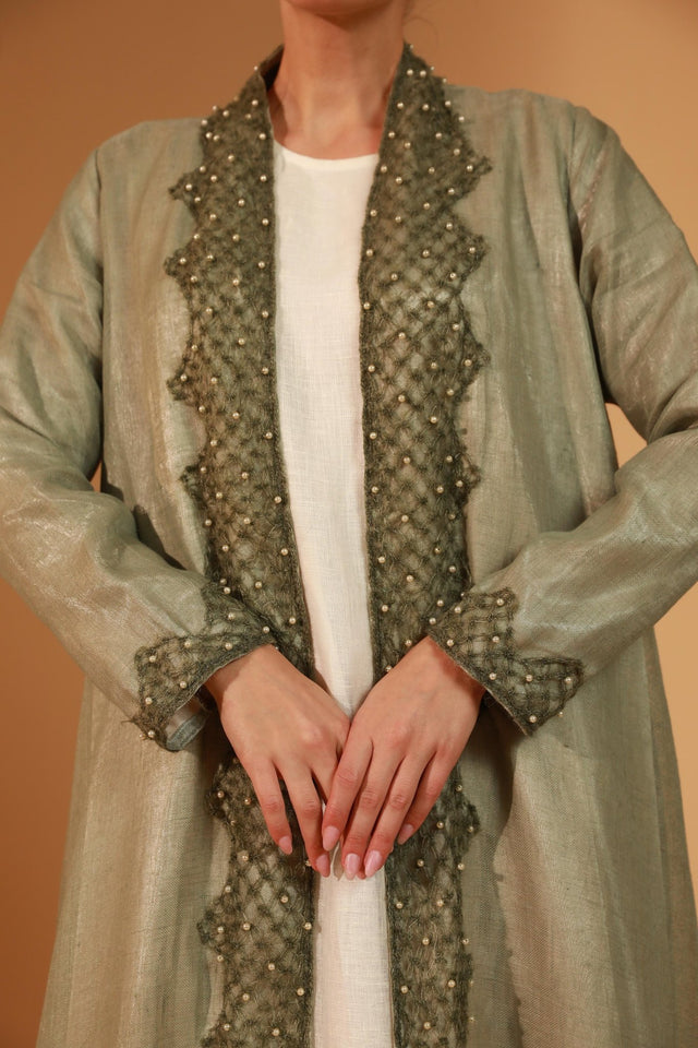 LN - 193 ABAYA SET - SHATHR - MIRA Y MANO