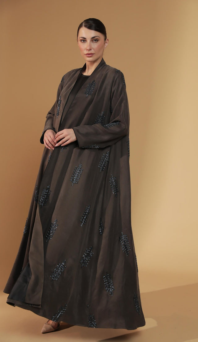 LN - 202 ABAYA SET - SHATHR - MIRA Y MANO