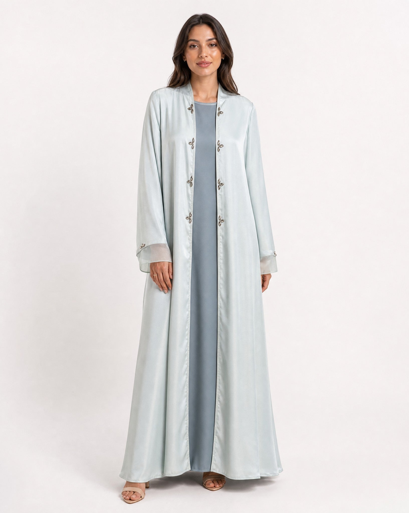 LN-550 ABAYA SET - SHATHR - MIRA Y MANO