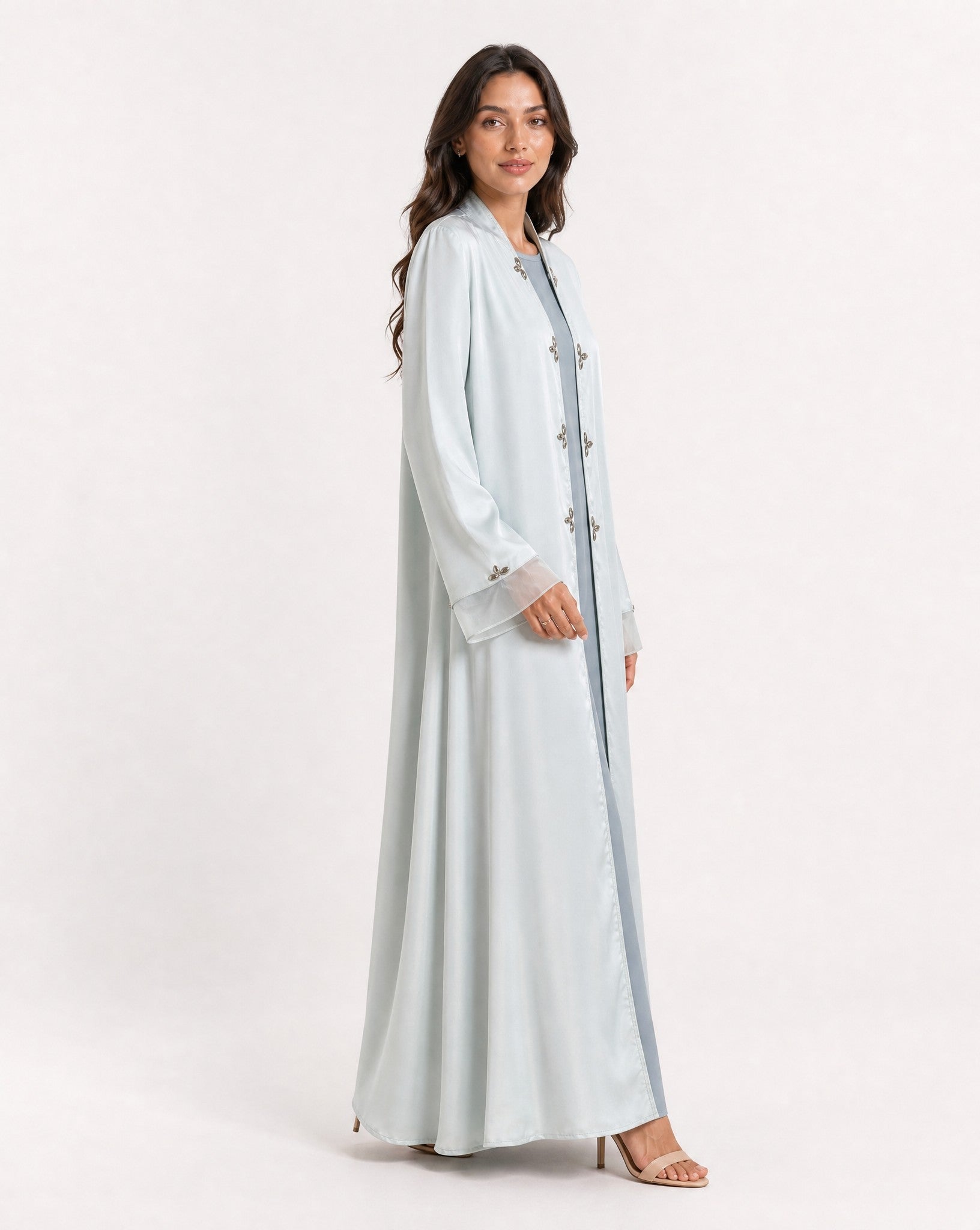 LN-550 ABAYA SET - SHATHR - MIRA Y MANO