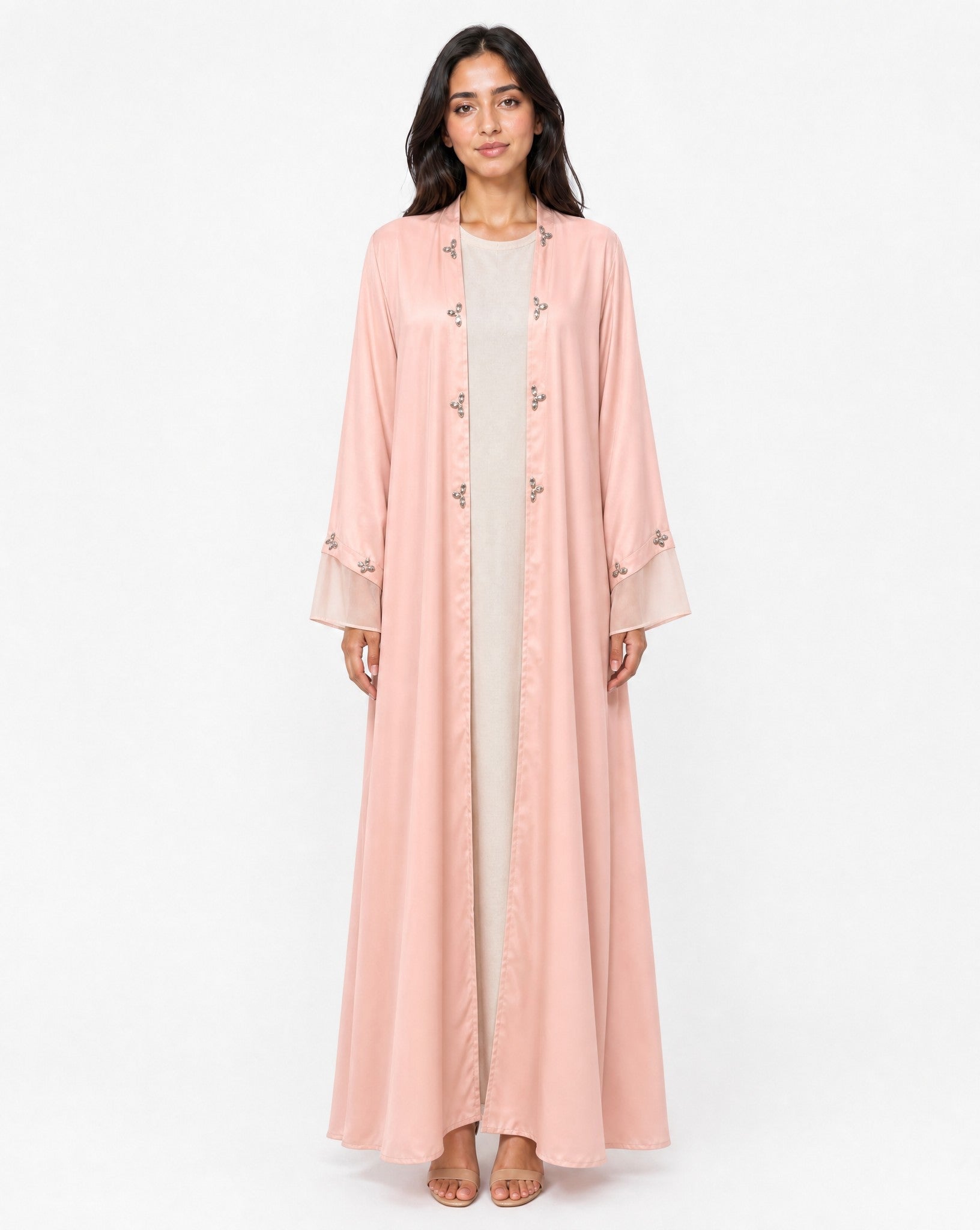 LN-570 ABAYA SET - SHATHR - MIRA Y MANO