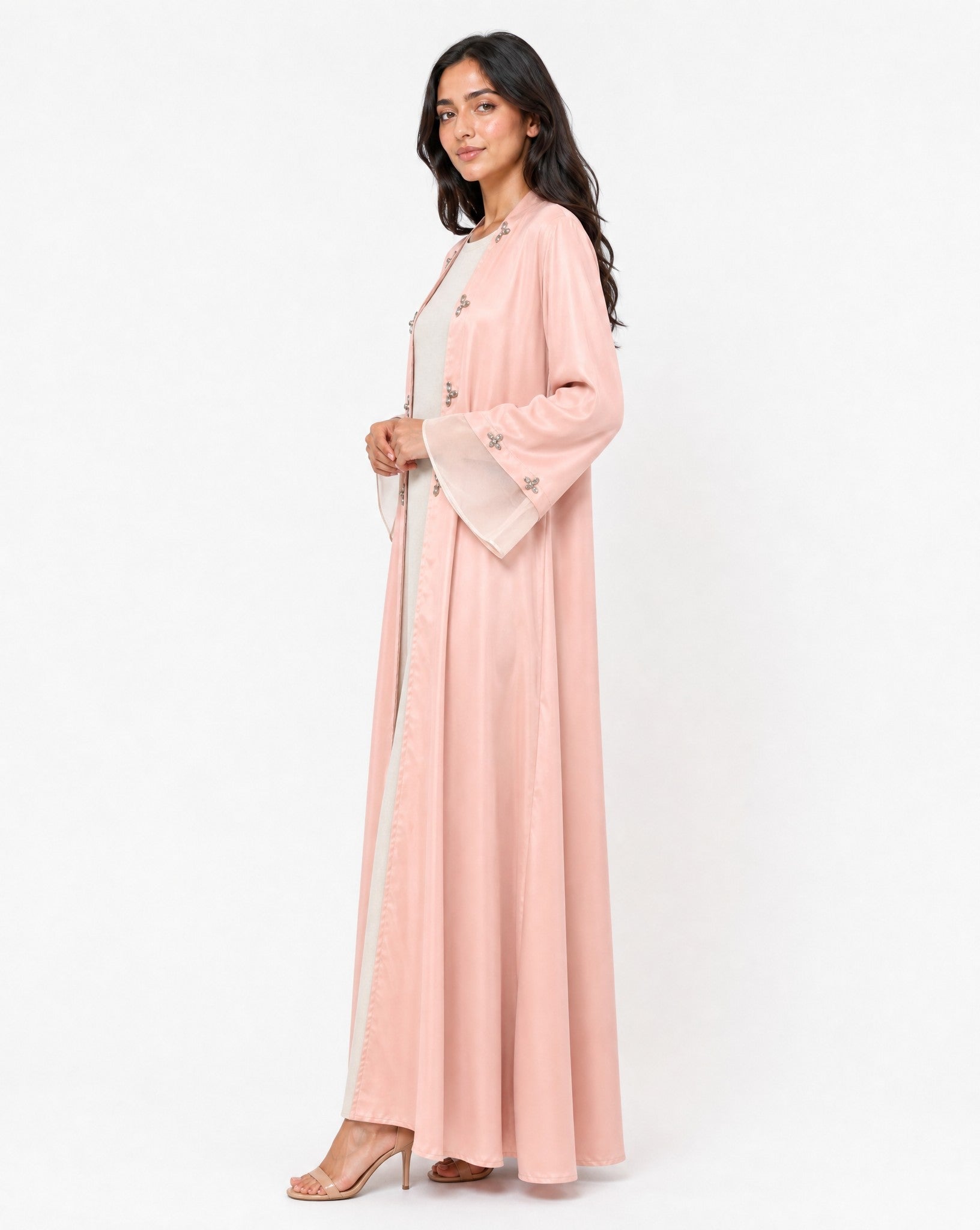 LN-570 ABAYA SET - SHATHR - MIRA Y MANO