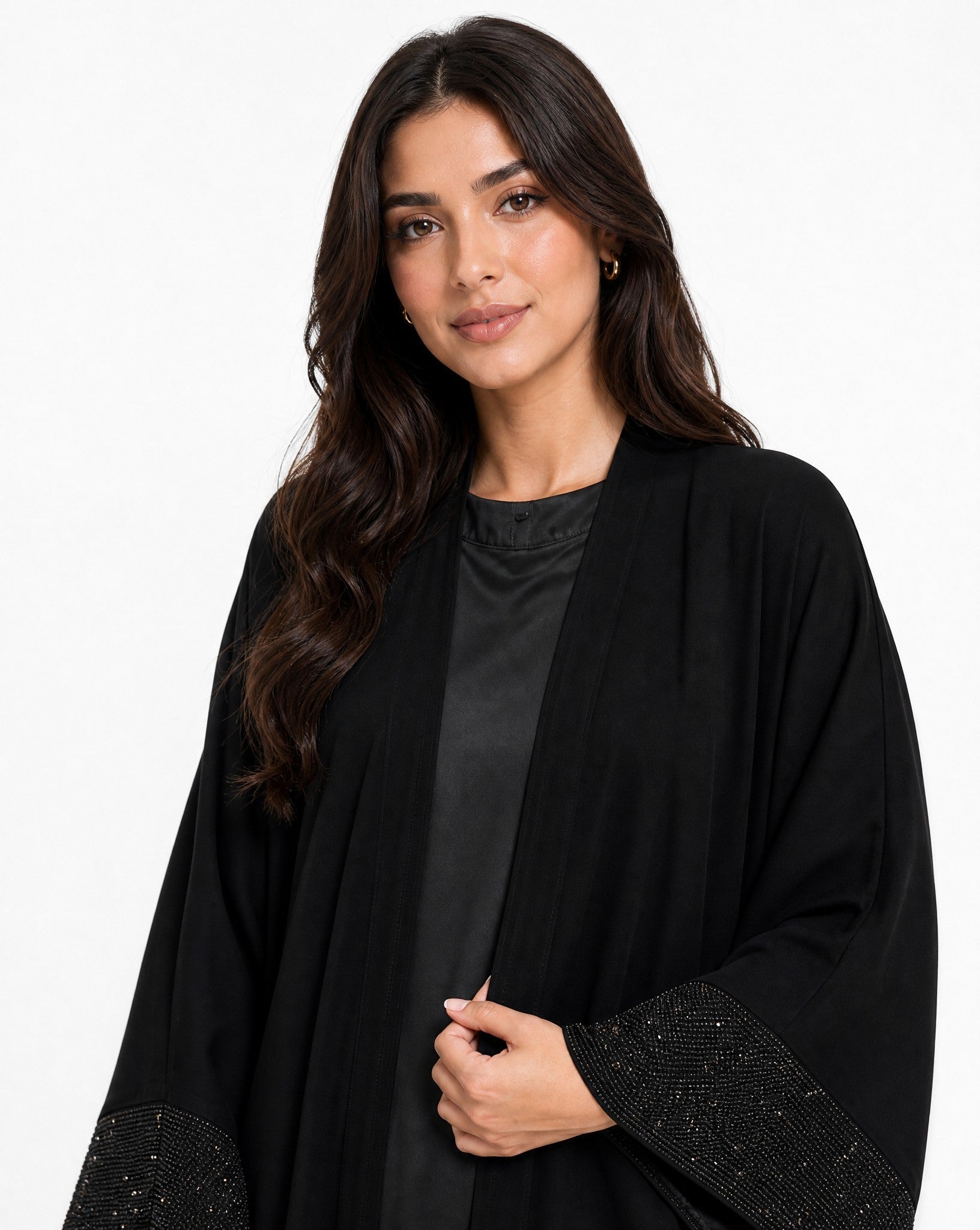 LN-579 ABAYA SET - SHATHR - MIRA Y MANO