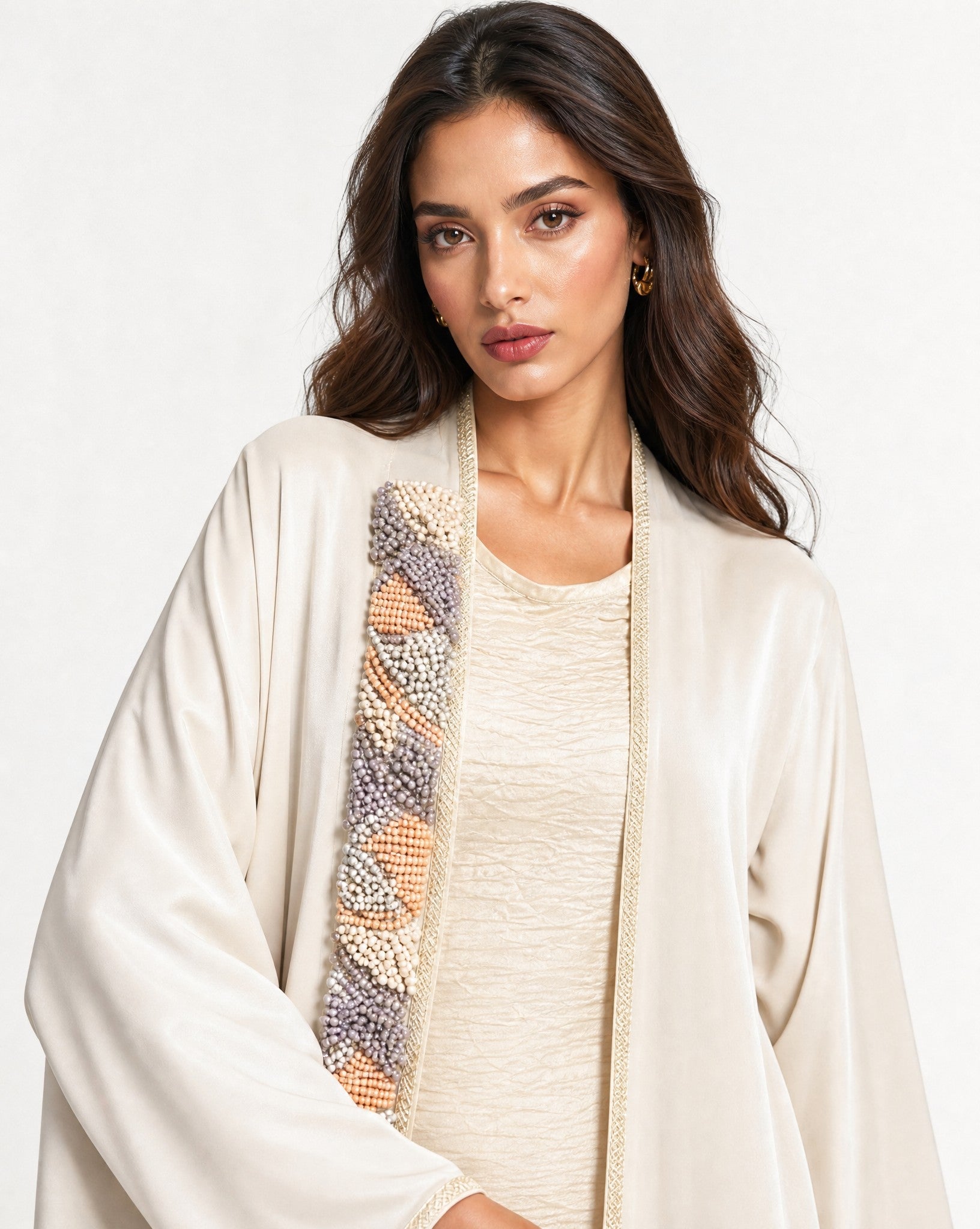 LN-650 ABAYA SET - SHATHR - MIRA Y MANO