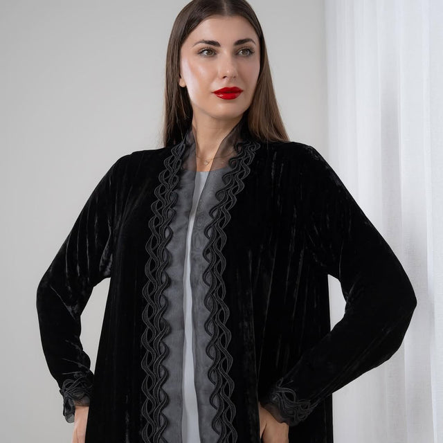 VE - 222 ABAYA SET - SHATHR - MIRA Y MANO