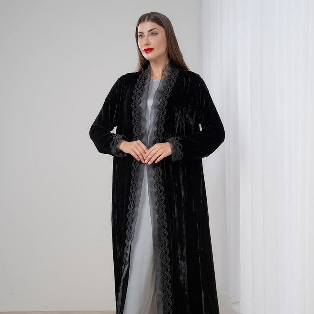 VE - 222 ABAYA SET - SHATHR - MIRA Y MANO