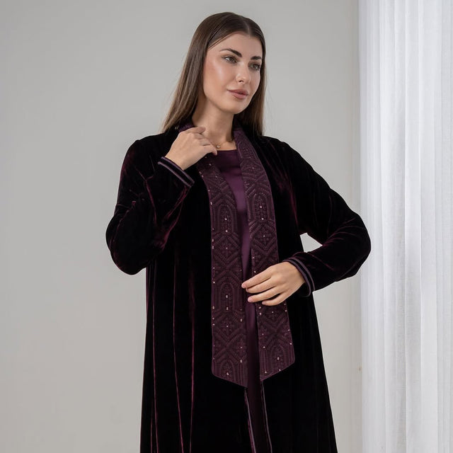 VE - 223 ABAYA SET - SHATHR - MIRA Y MANO