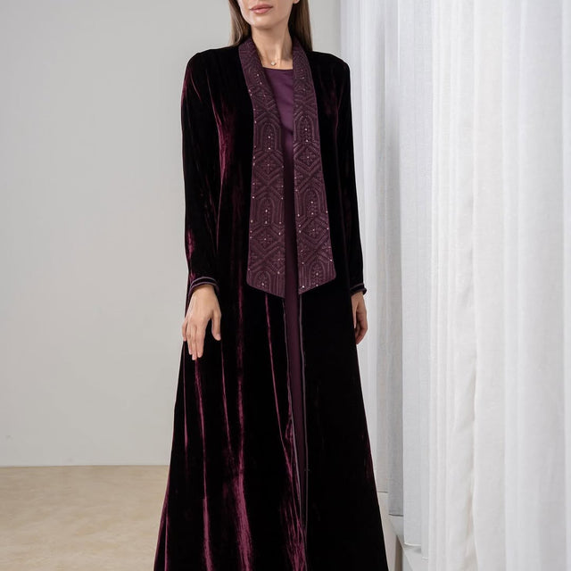 VE - 223 ABAYA SET - SHATHR - MIRA Y MANO