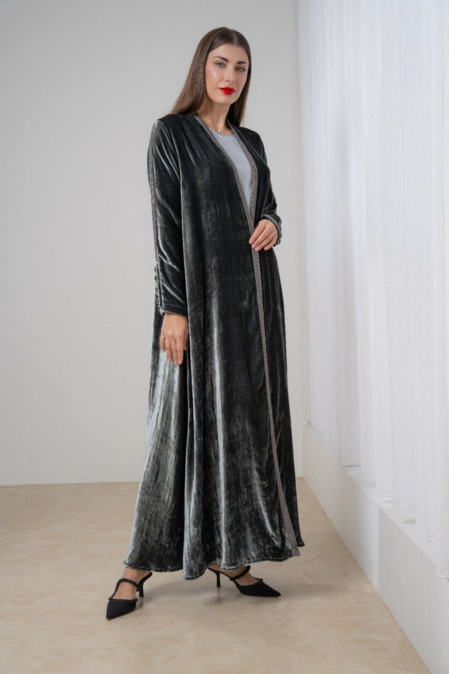 VE - 229 ABAYA SET - SHATHR - MIRA Y MANO