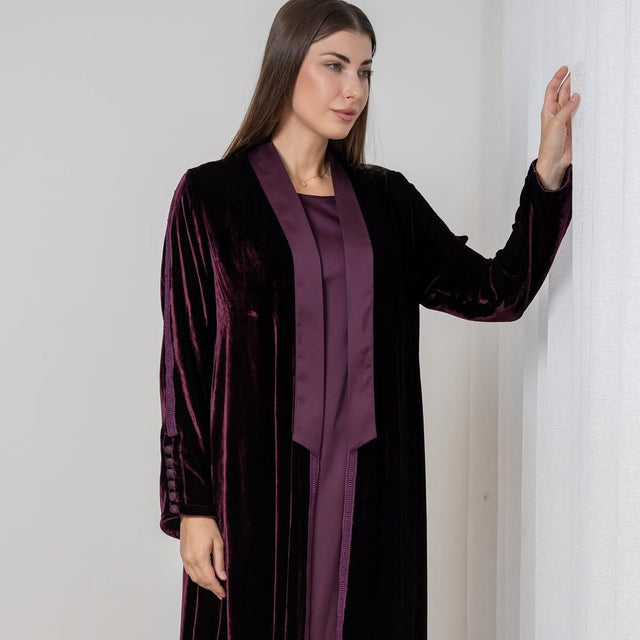 VE - 230 ABAYA SET - SHATHR - MIRA Y MANO