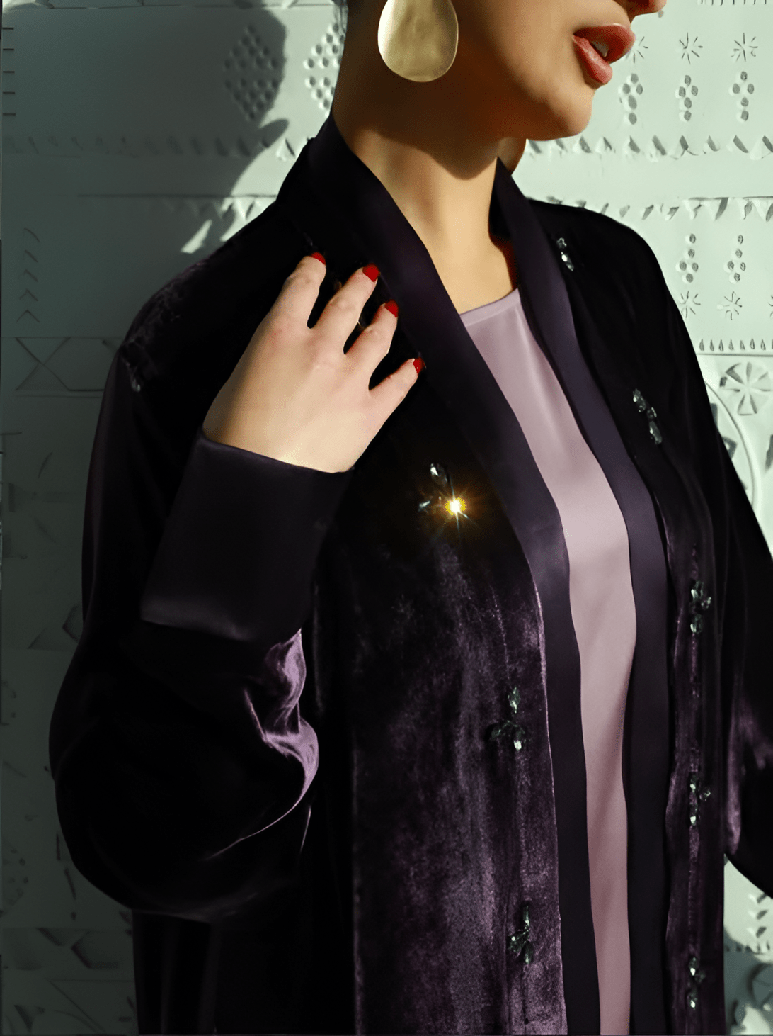 VE - 456 ABAYA - SHATHR - MIRA Y MANO