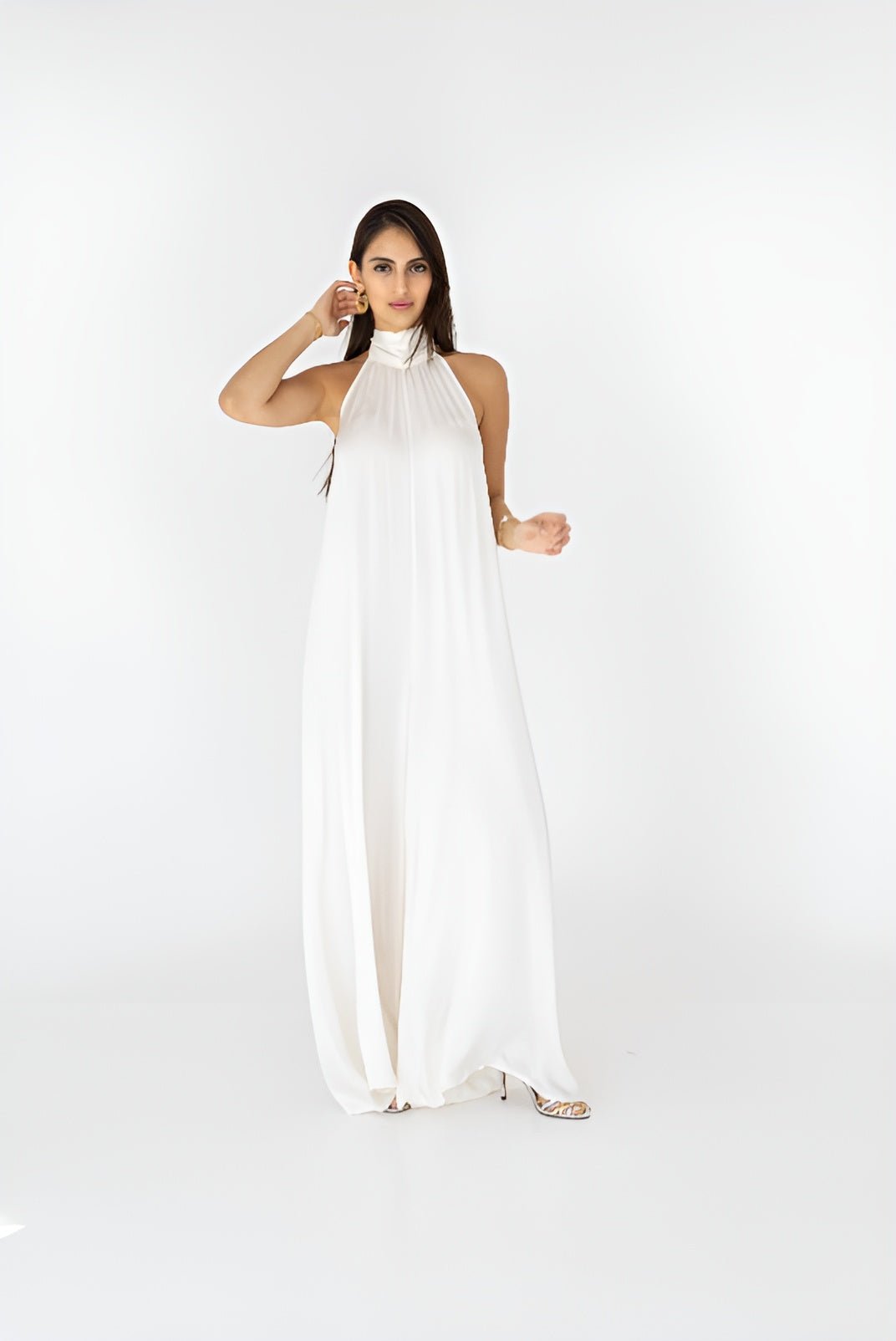 AW25 SLK 001 - WH JUMPSUIT - SILKERA - MIRA Y MANO