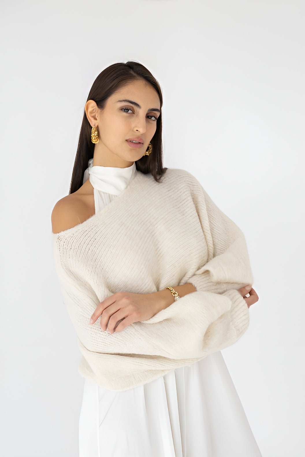 AW25 SLK 001 - WH JUMPSUIT - SILKERA - MIRA Y MANO