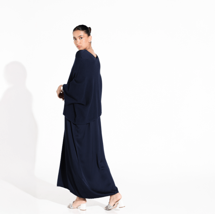 AW25 SLK 005 - NV DRESS - SILKERA - MIRA Y MANO