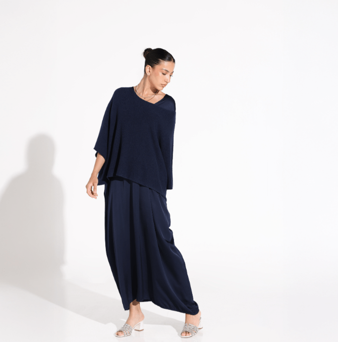 AW25 SLK 005 - NV DRESS - SILKERA - MIRA Y MANO