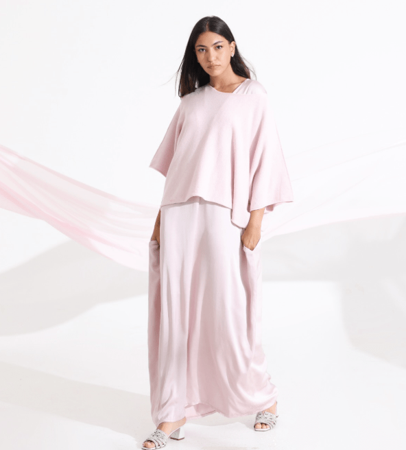 AW25 SLK 005 - PK DRESS - SILKERA - MIRA Y MANO