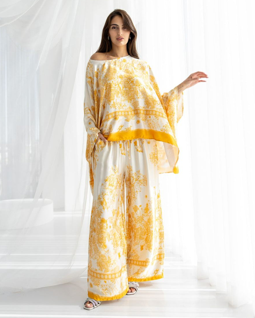 SS25 SLK 0012 - YL TOP & PANT - SILKERA - MIRA Y MANO