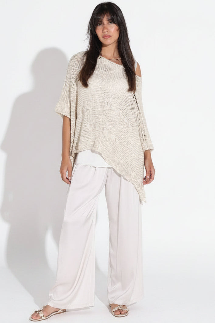 SS25 SLK 0015 - BG TOP & PANT - SILKERA - MIRA Y MANO