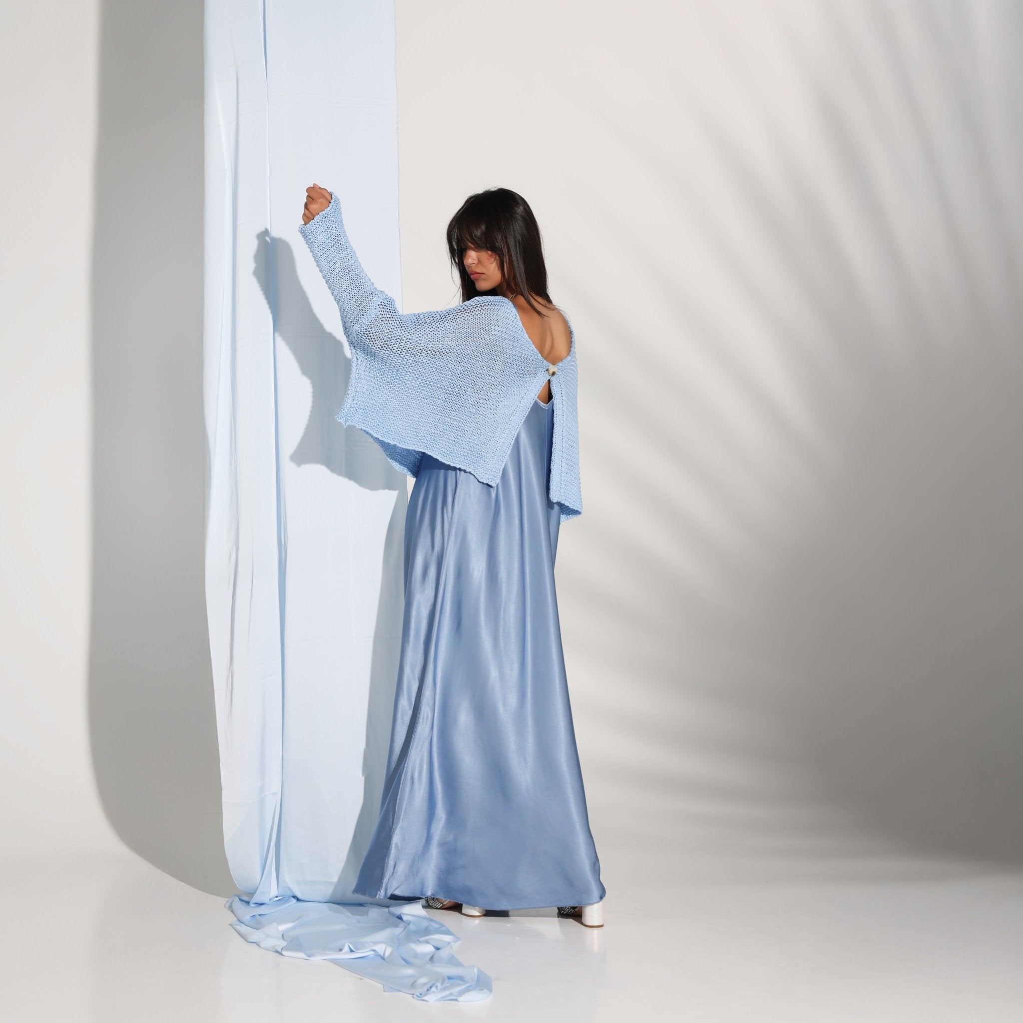 SS25 SLK 006 - BL DRESS - SILKERA - MIRA Y MANO