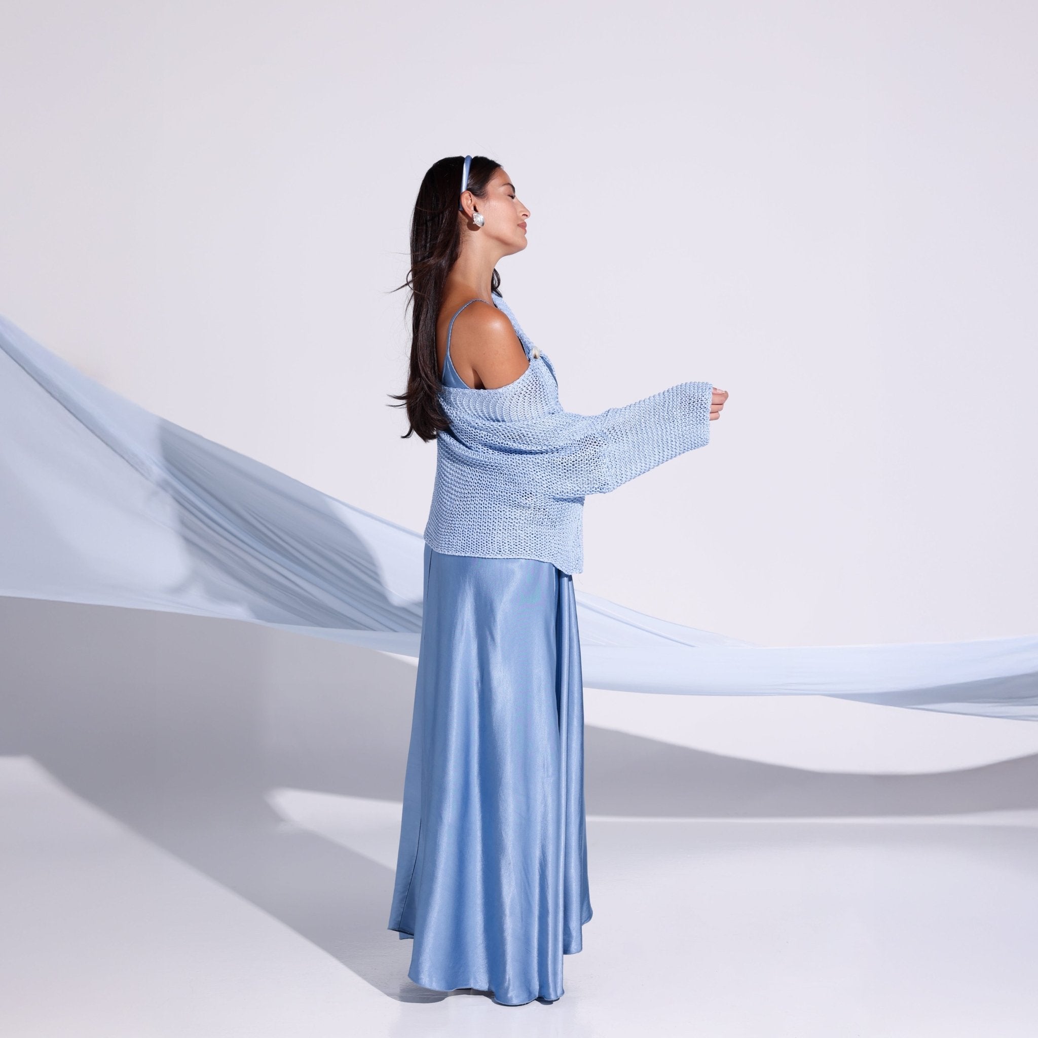 SS25 SLK 006 - BL DRESS - SILKERA - MIRA Y MANO